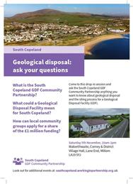 Waberthwaite & Corney Village Hall  - GDF drop in
