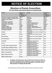 Notice of Elections